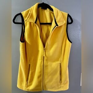 Grace Elements Yellow Zip-Up Vest
